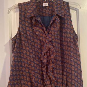 Cabi sleeveless Medallion Reign #3275  Med